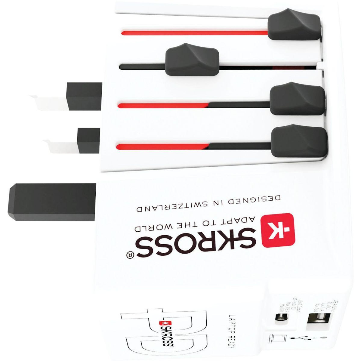 Skross Adaptateur de voyage 65W + Chargeur rapide + cable
