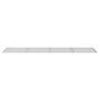 Voir la diapositive 4 : VIDAXL Auvent de porte Gris et transparent 400x75 cm Polycarbonate