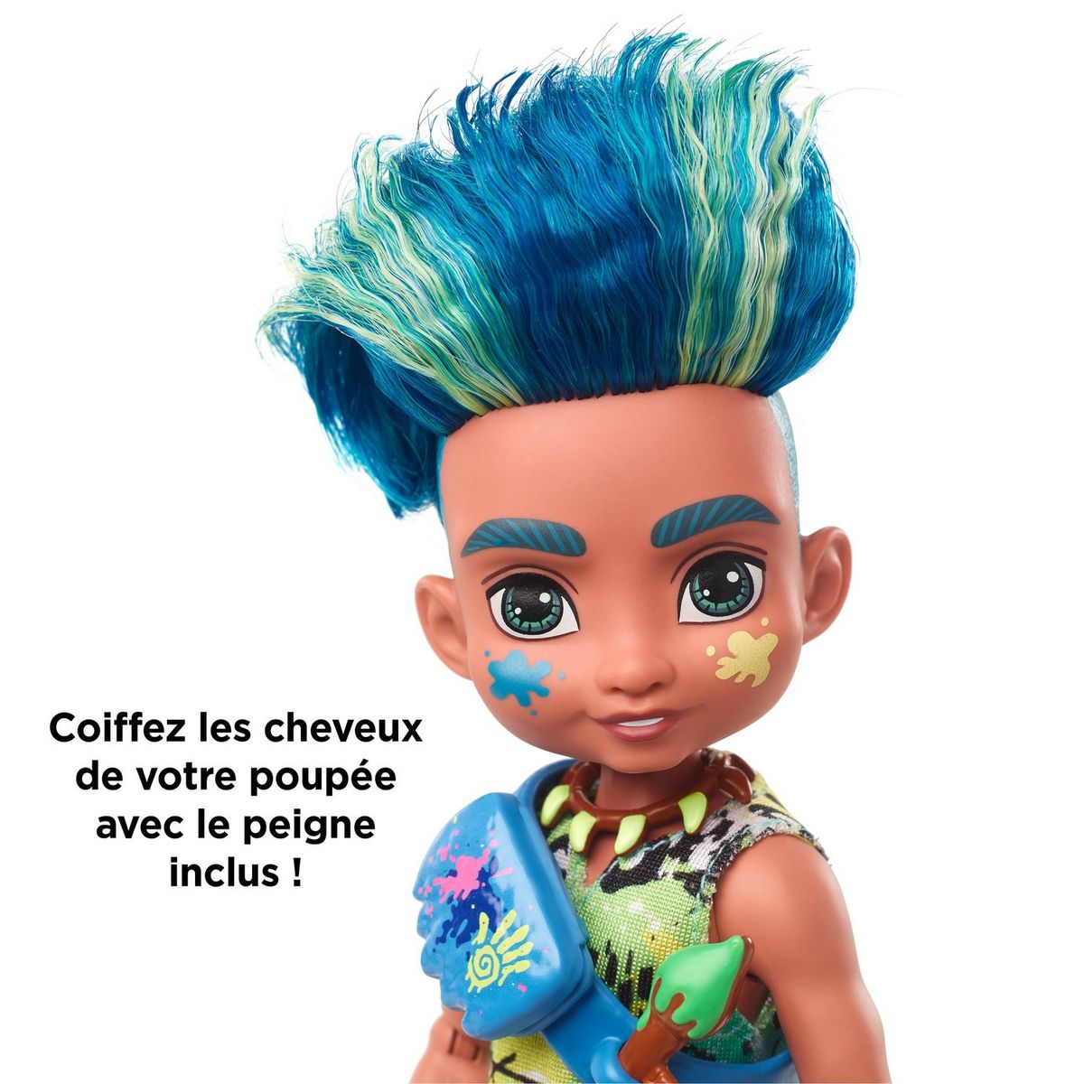 MATTEL Cave Club - Poupée Slate et accessoires