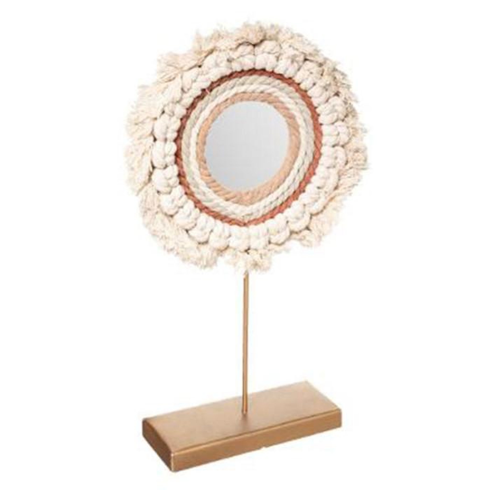 Voir la diapositive 1 : ATMOSPHERA Cercle Déco  Wonderly  45cm Naturel