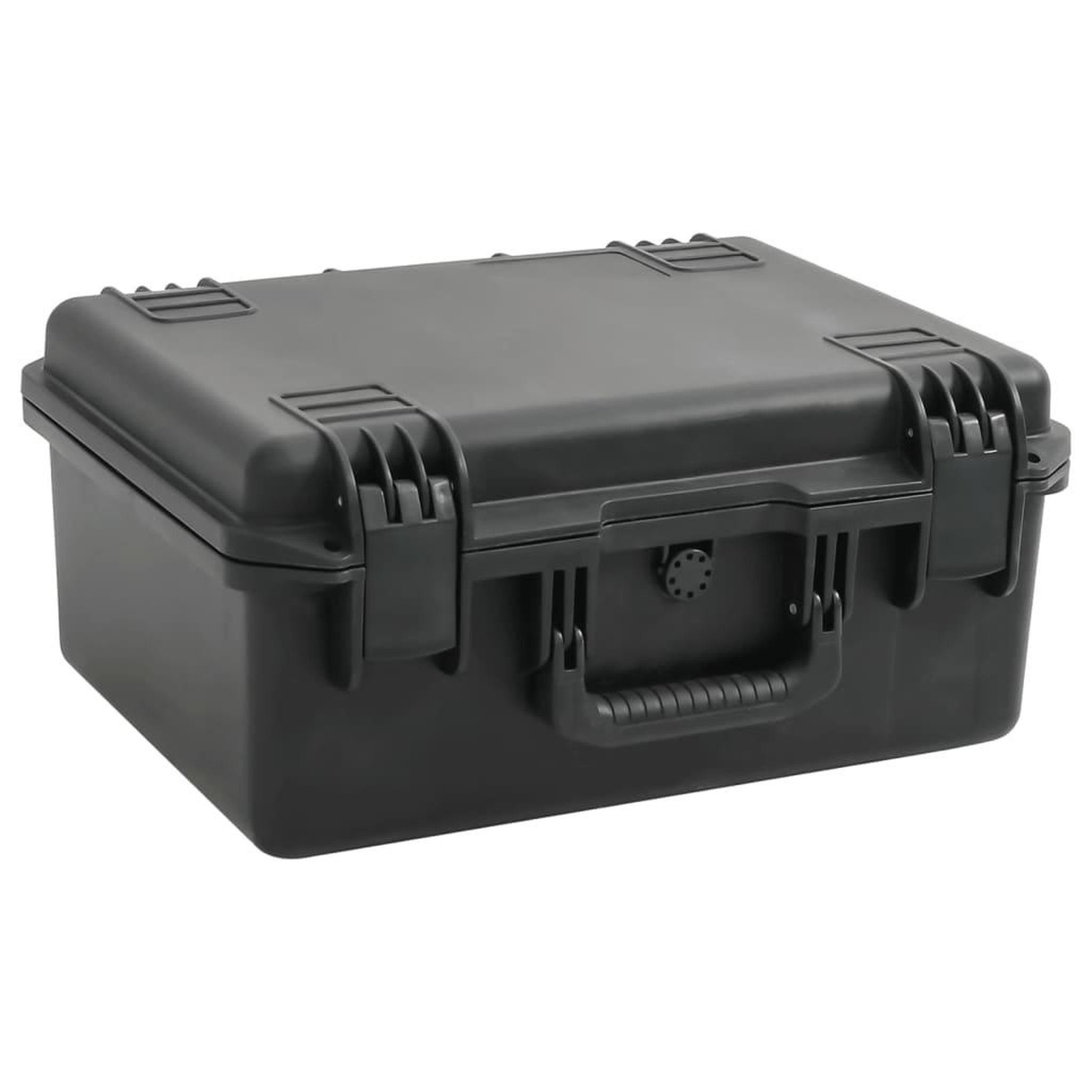 VIDAXL Valise de vol portable Noir 49x38x23 cm PP
