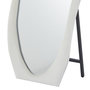 Voir la diapositive 3 : Paris Prix Miroir Design sur Pied  Perry  170cm Crème