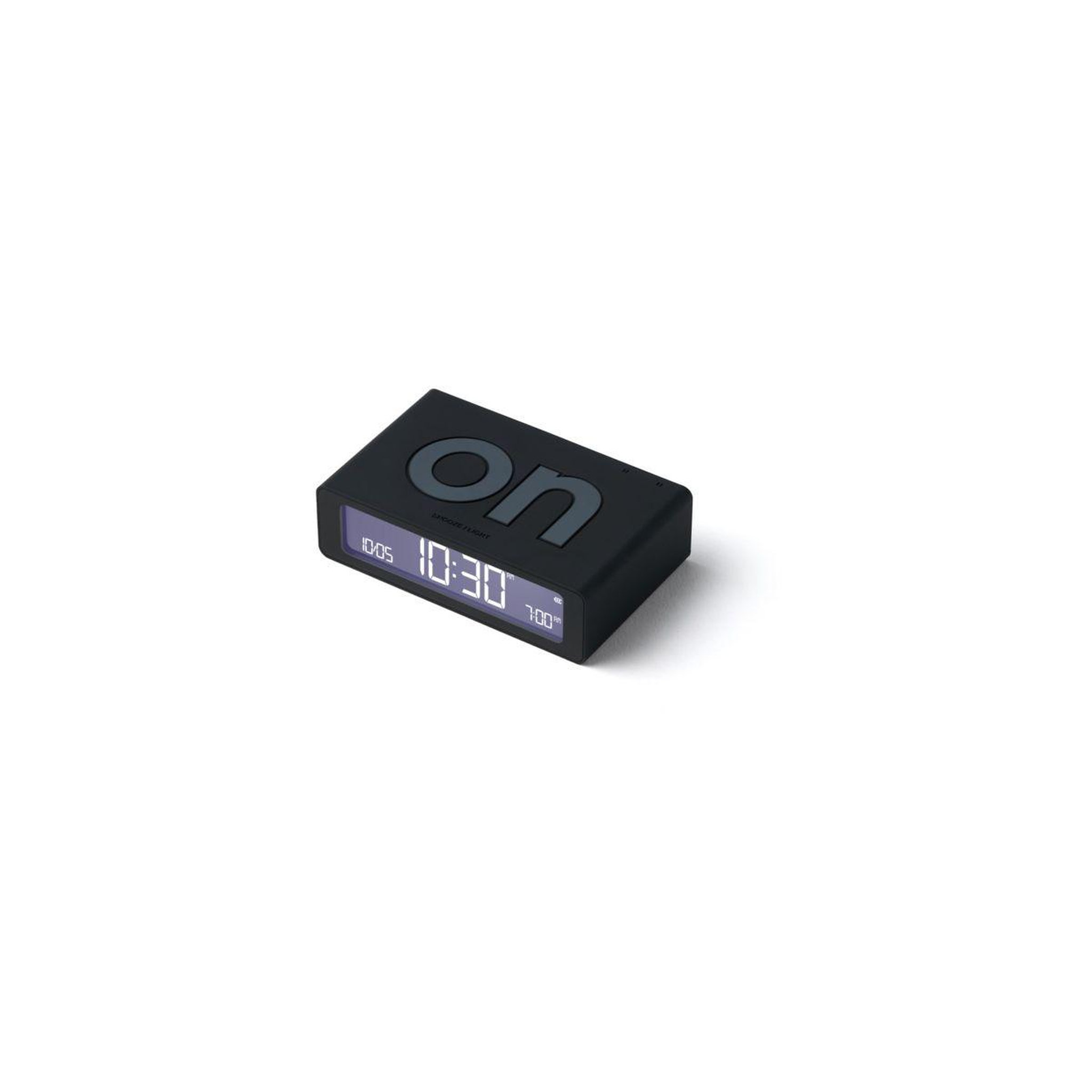 Voir la diapositive 2 : LEXON Réveil Flip Mini de Voyage Rechargeable Noir