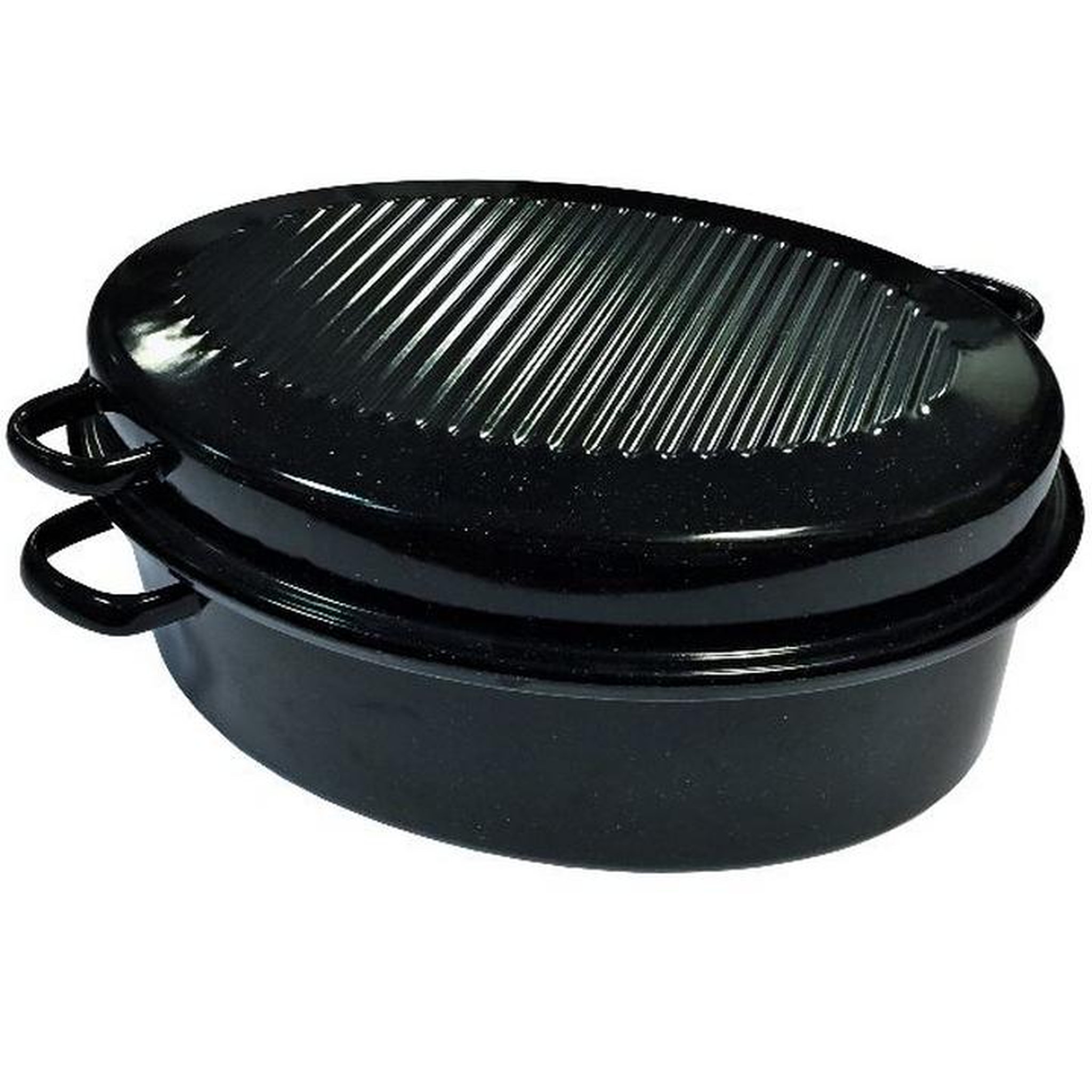 Kochstar Daubière en acier émaillé 38cm noir - k32711038