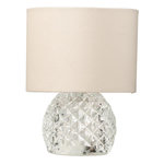 Paris Prix Lampe à Poser en Verre  LED  23cm Transparent