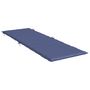 Voir la diapositive 4 : VIDAXL Coussin de chaise longue bleu marine tissu oxford