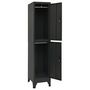 Voir la diapositive 3 : VIDAXL Armoire a casiers Anthracite 38x45x180 cm Acier