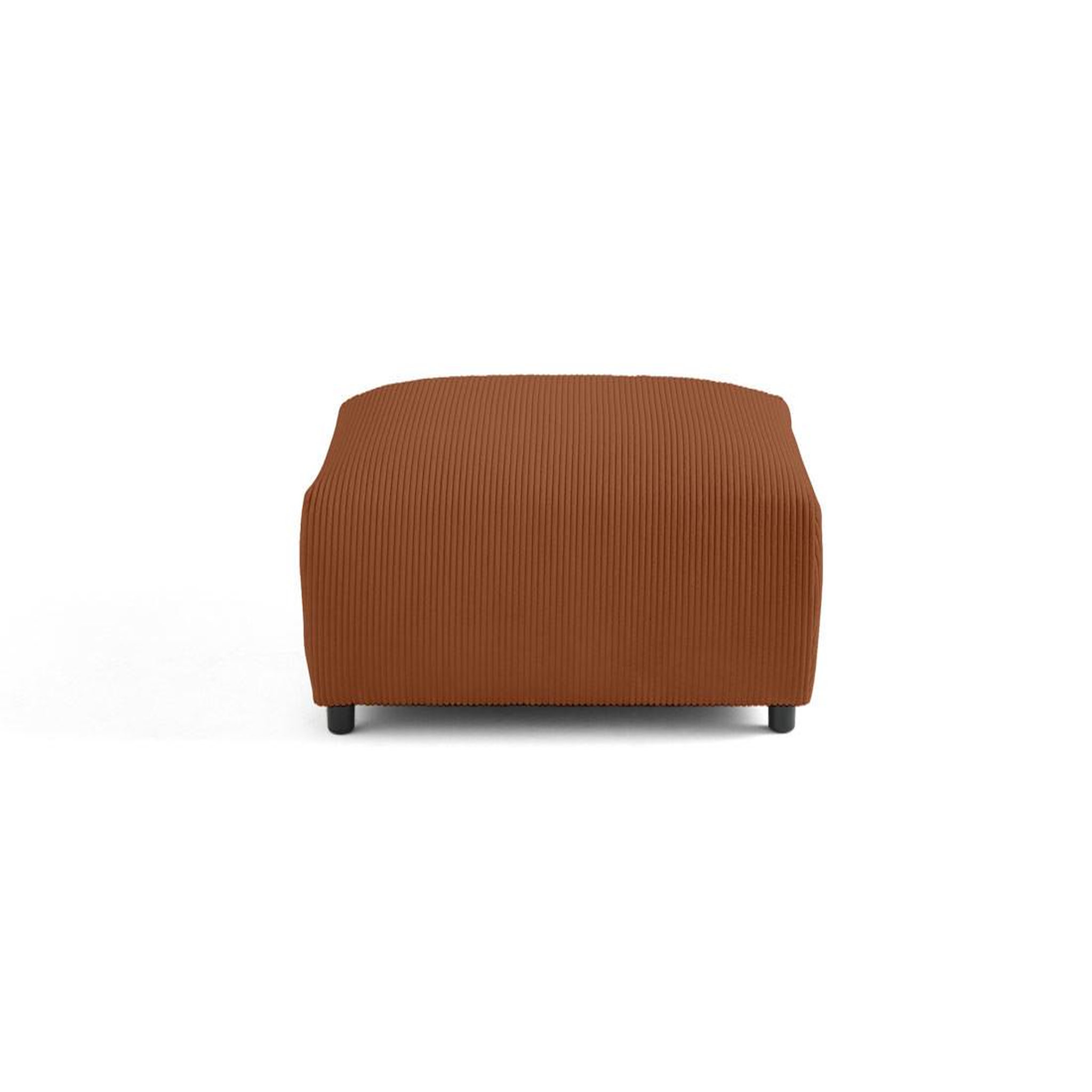Voir la diapositive 5 : LISA DESIGN Garance - pouf modulable - en velours côtelé