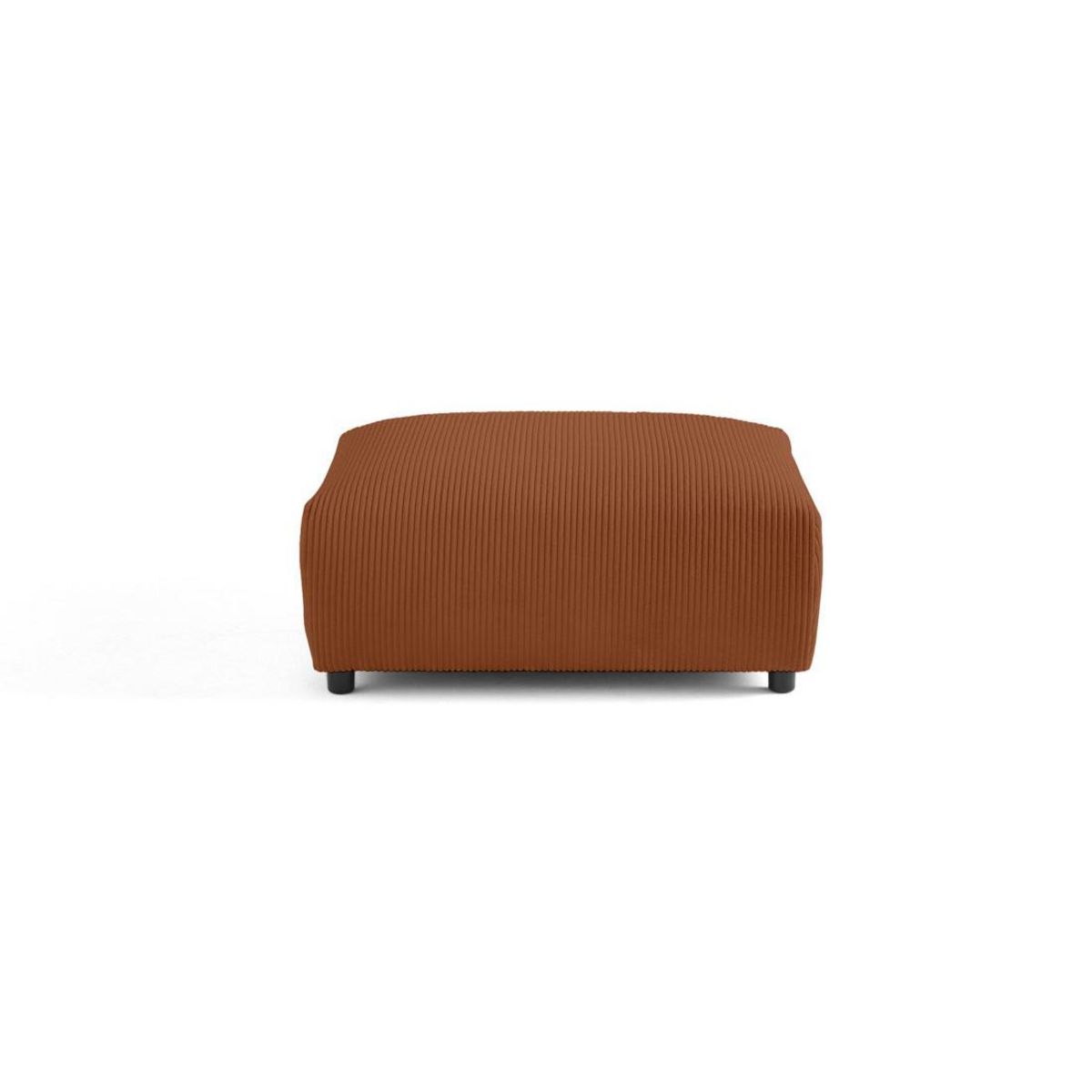 LISA DESIGN Garance - pouf modulable - en velours côtelé