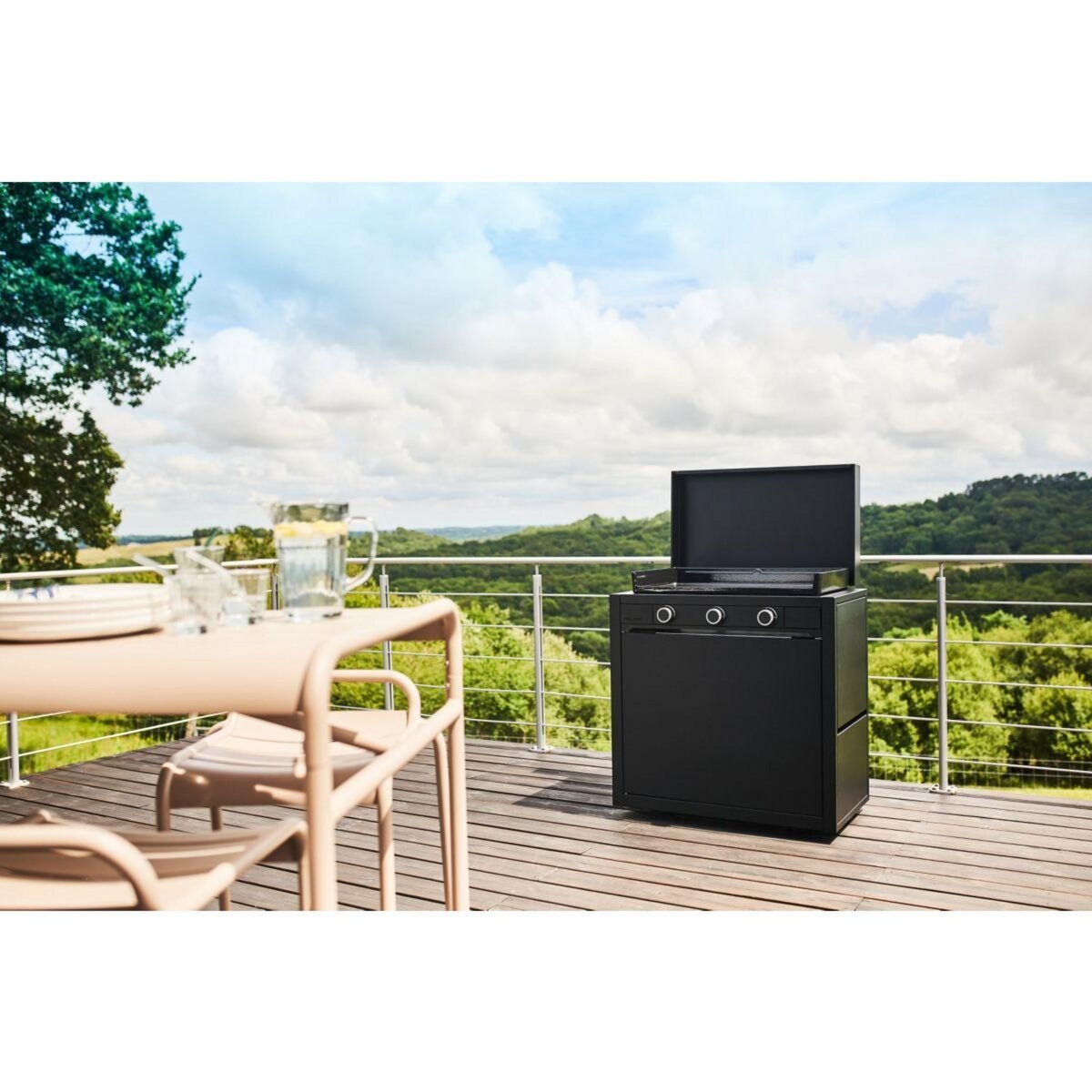 FORGE ADOUR Chariot plancha CH MAF 75 N