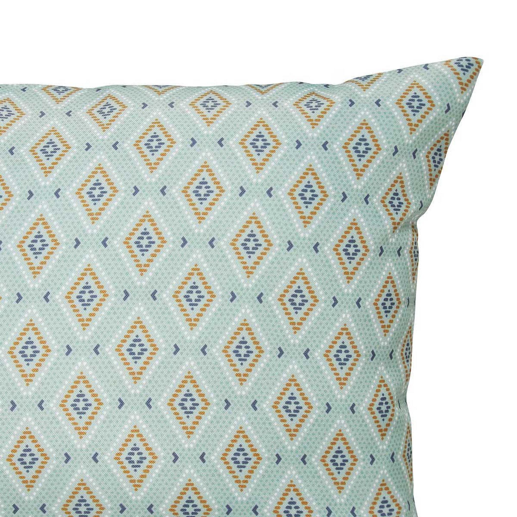 Voir la diapositive 2 : ATMOSPHERA Housse de coussin extérieur  lilio  30x50cm vert céladon