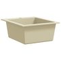 Voir la diapositive 4 : VIDAXL Evier de cuisine Granit Seul lavabo Beige