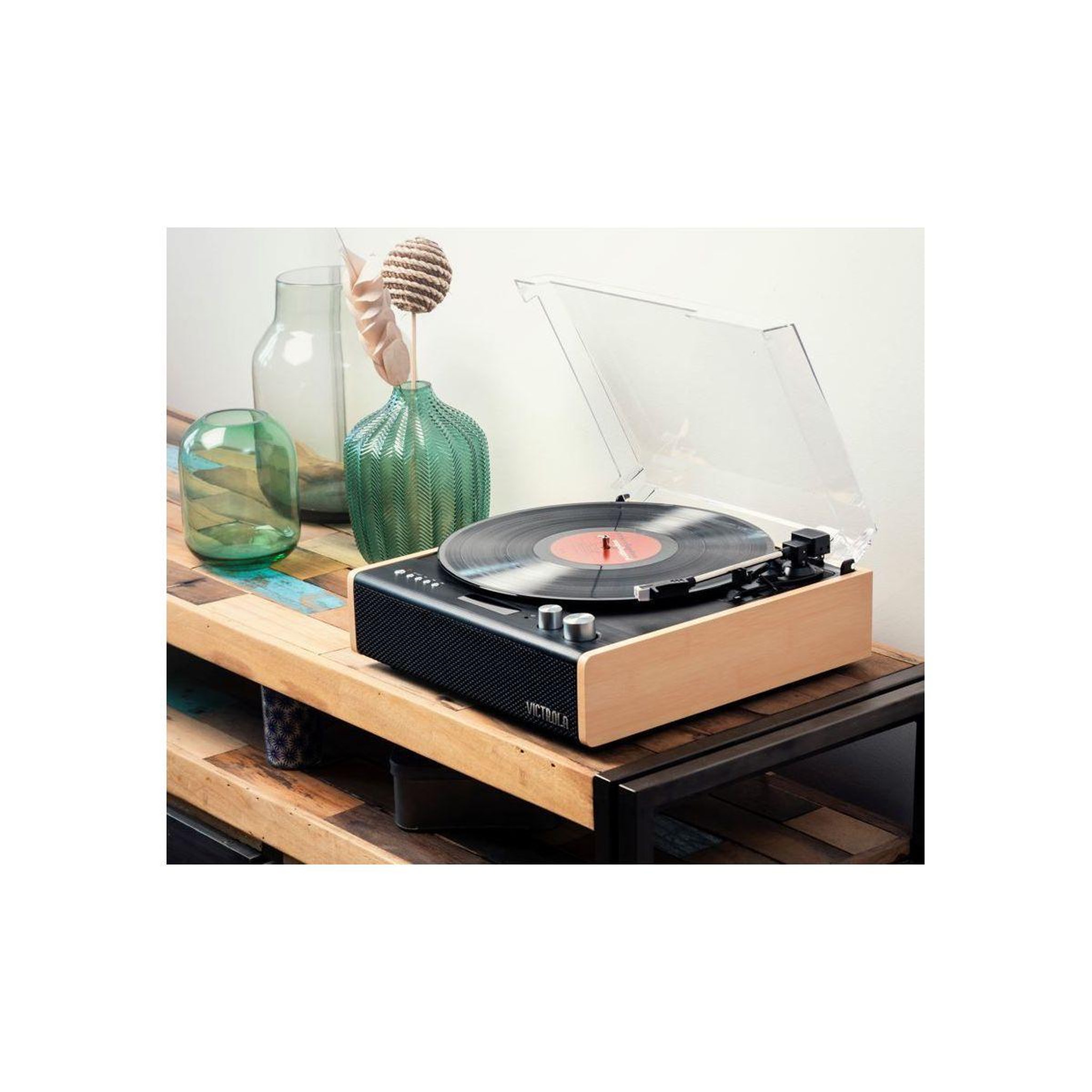 Voir la diapositive 5 : VICTROLA Platine vinyle Eastwood VTA72