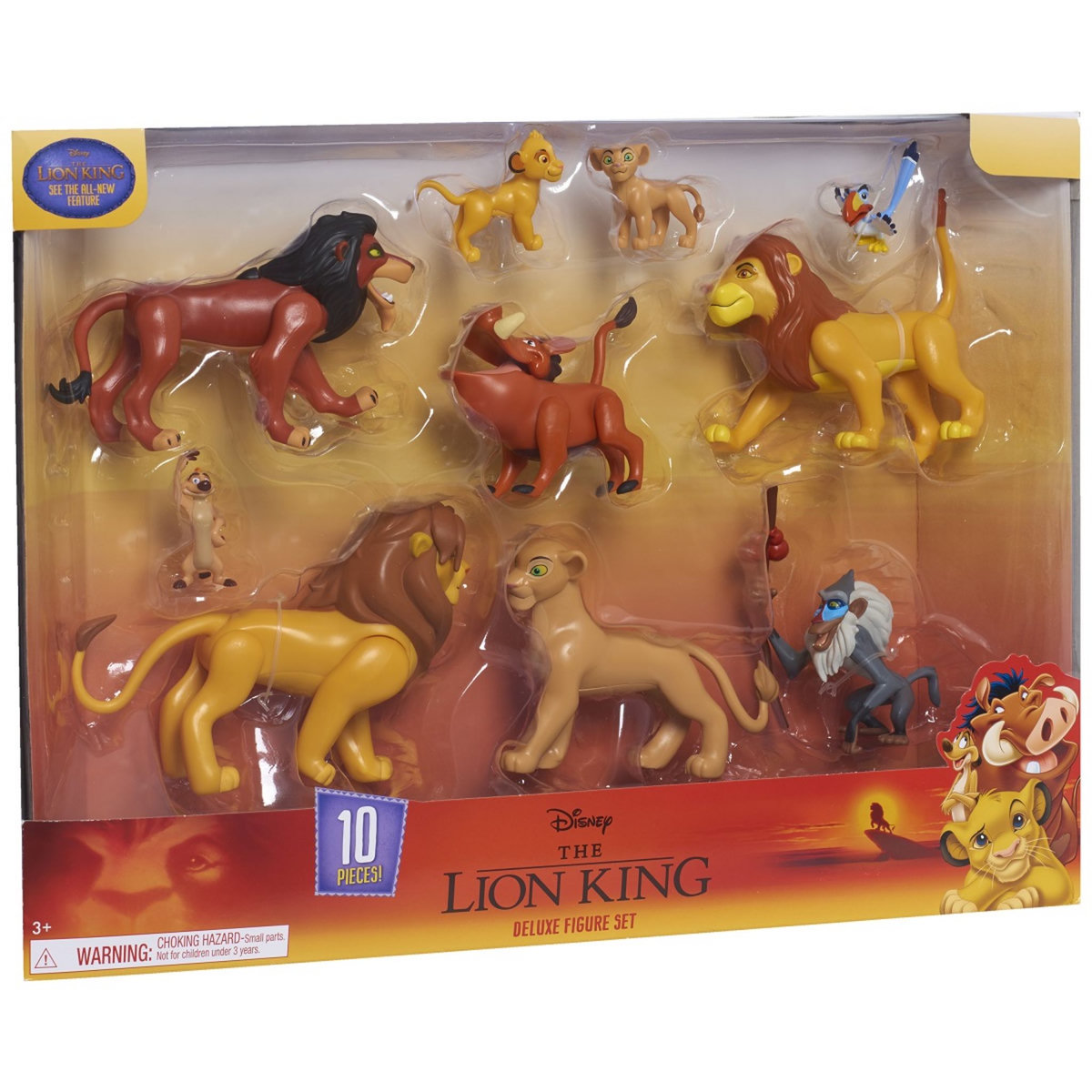 GP TOYS Coffret 10 figurines Le Roi Lion - Disney