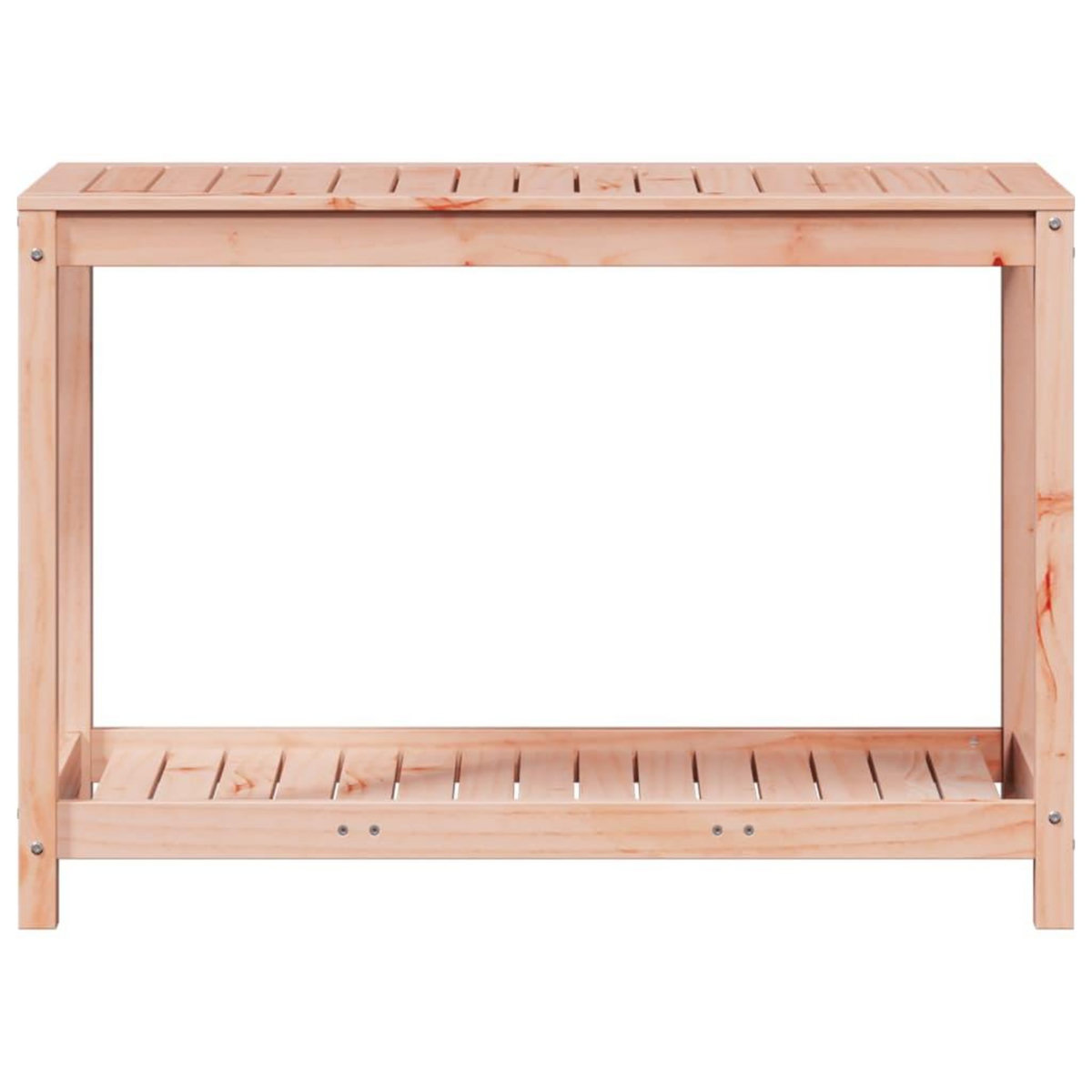 VIDAXL Table de rempotage et etagere 108x50x75 cm bois massif douglas