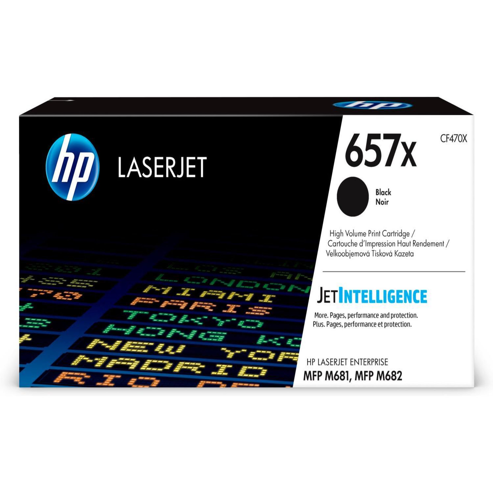 Voir la diapositive 3 : HP HP Cartridge No 657X HP657X HP 657X Black Schwarz (CF470X)