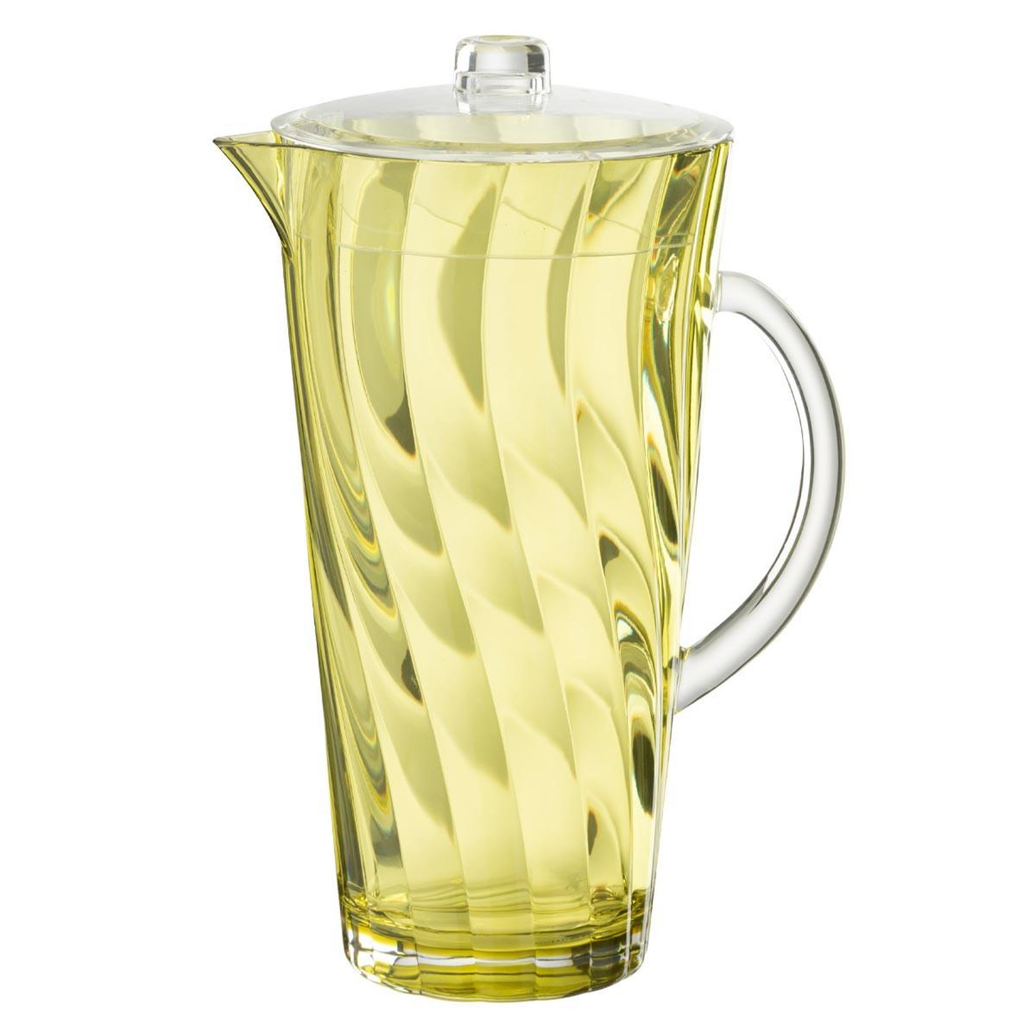 J-LINE Carafe réutilisable  vague  2,32l jaune