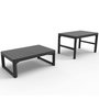 Voir la diapositive 1 : Keter Keter Table de jardin Lyon Graphite 232300