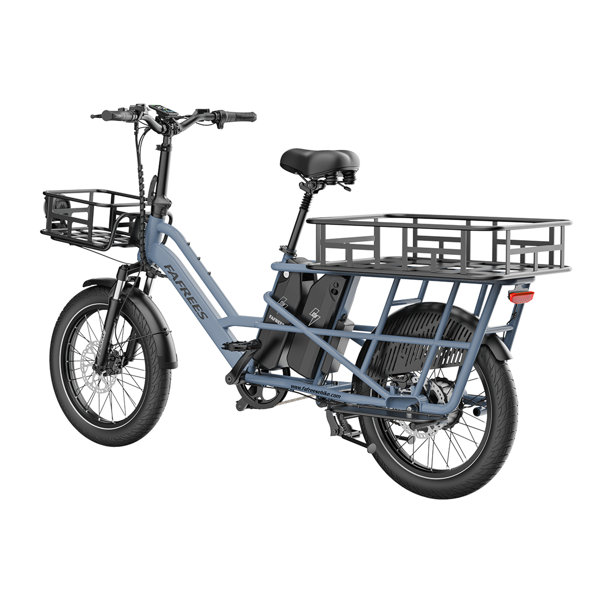 Voir la diapositive 4 : FAFREES Vélo utilitaire électrique fafrees ff20 cuv
