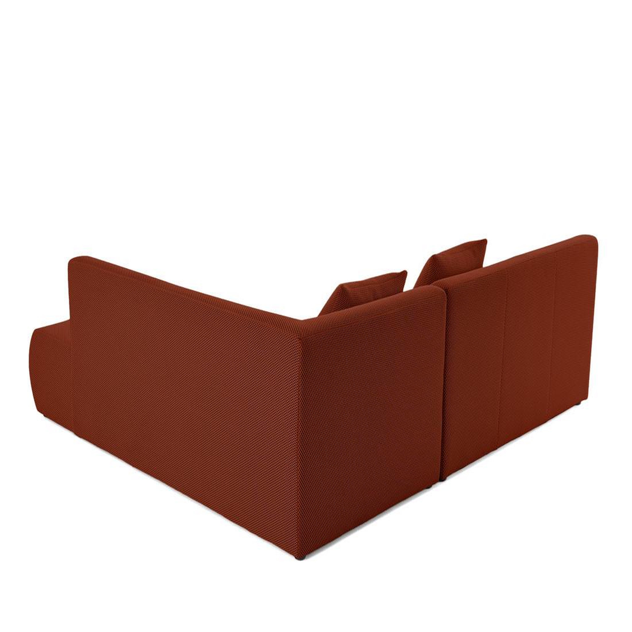 Voir la diapositive 4 : LISA DESIGN Onyx - canapé modulable d'angle droit 5 places - en tissu mailles 3d