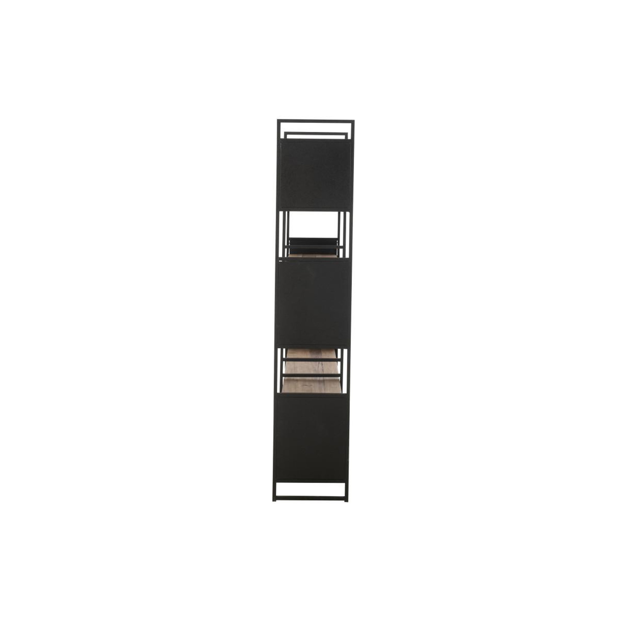 Voir la diapositive 4 : J-LINE Étagère en bois  stanley  200cm naturel
