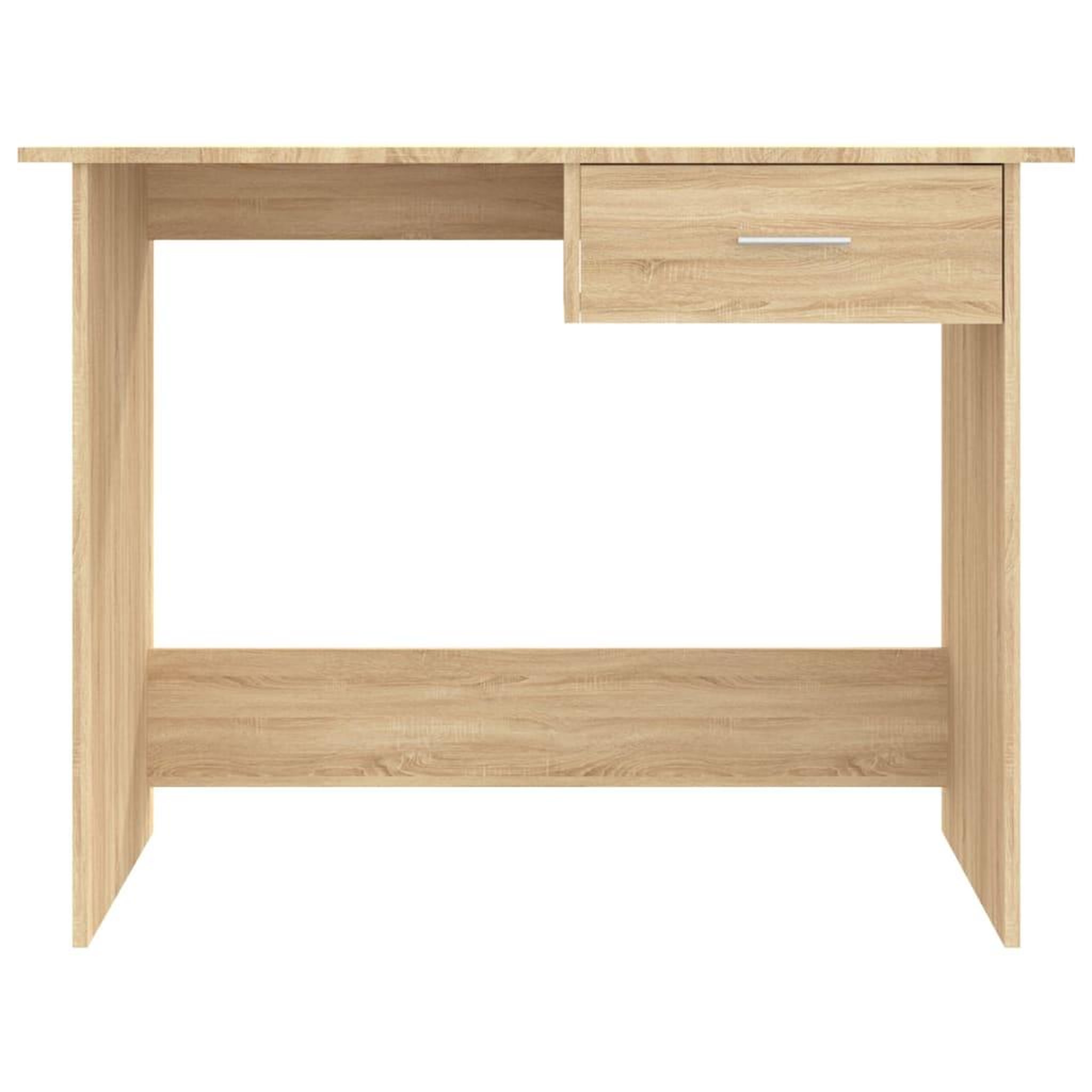 Voir la diapositive 4 : VIDAXL Bureau Chene sonoma 100x50x76 cm Bois d'ingenierie