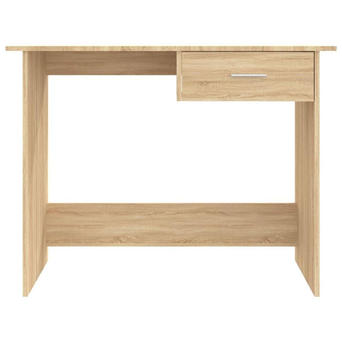 VIDAXL Bureau Chene sonoma 100x50x76 cm Bois d'ingenierie