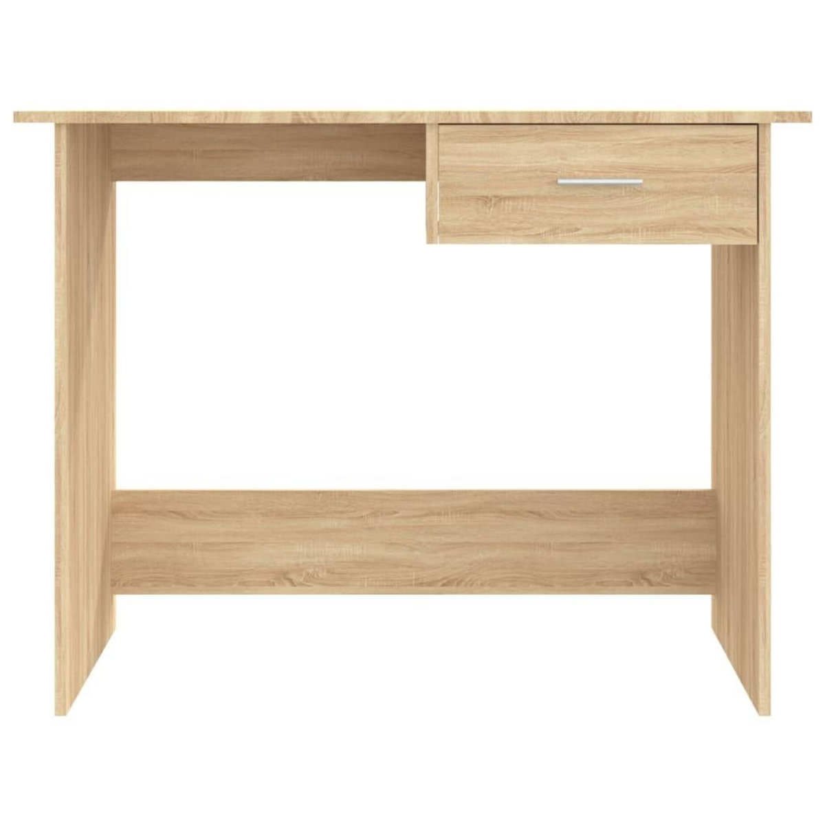 VIDAXL Bureau Chene sonoma 100x50x76 cm Bois d'ingenierie