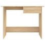 Voir la diapositive 4 : VIDAXL Bureau Chene sonoma 100x50x76 cm Bois d'ingenierie