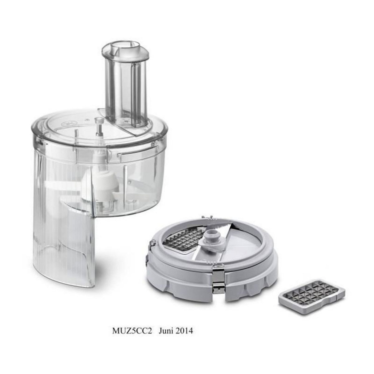 BOSCH Découpe-dés pour fruits, légumes, fromage et viande cuite - BOSCH - MUZ5CC2 - Pour Kitchen machine MUM5