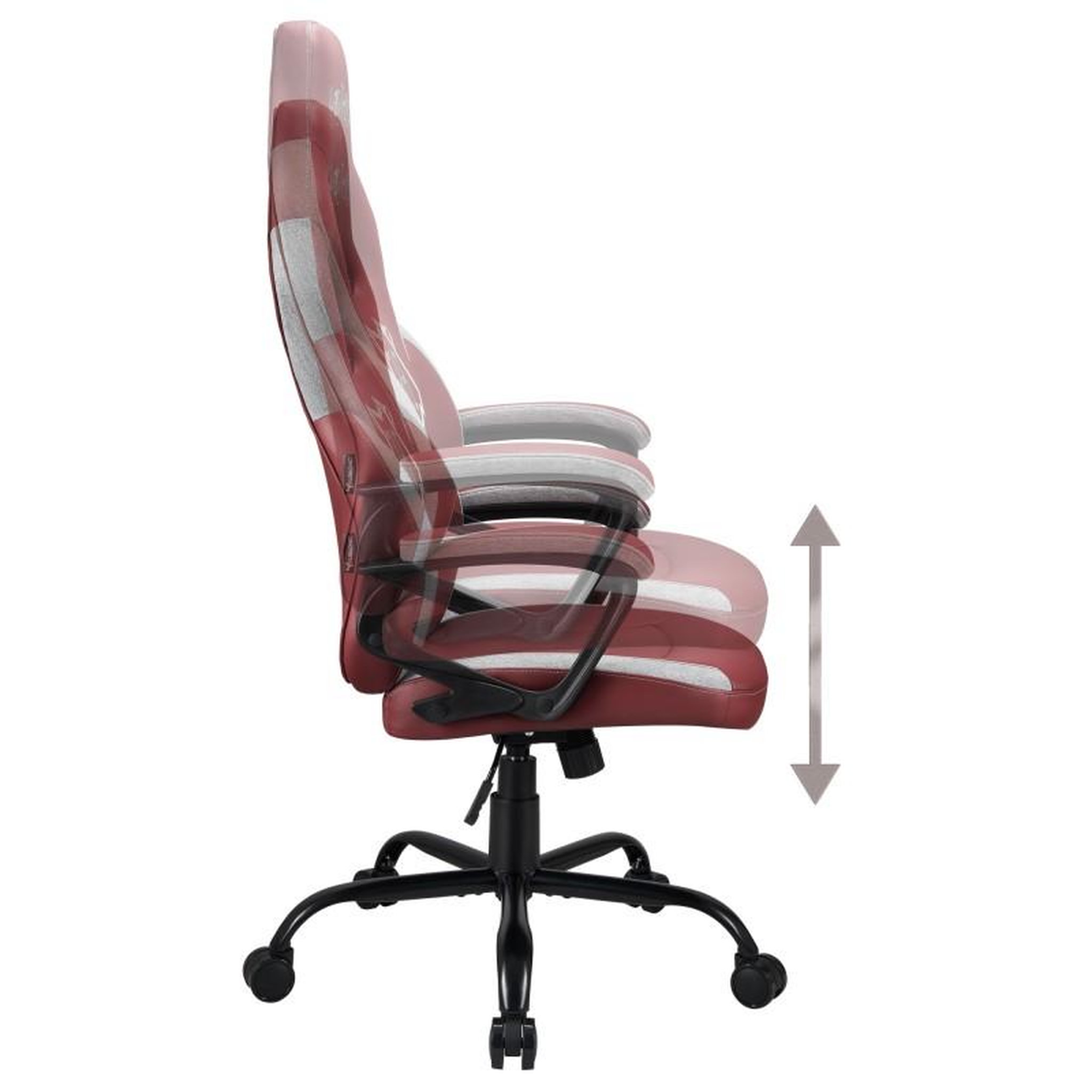 Voir la diapositive 4 : Subsonic Chaise gaming Harry Potter Hogwarts , fauteuil gamer Rouge taille L