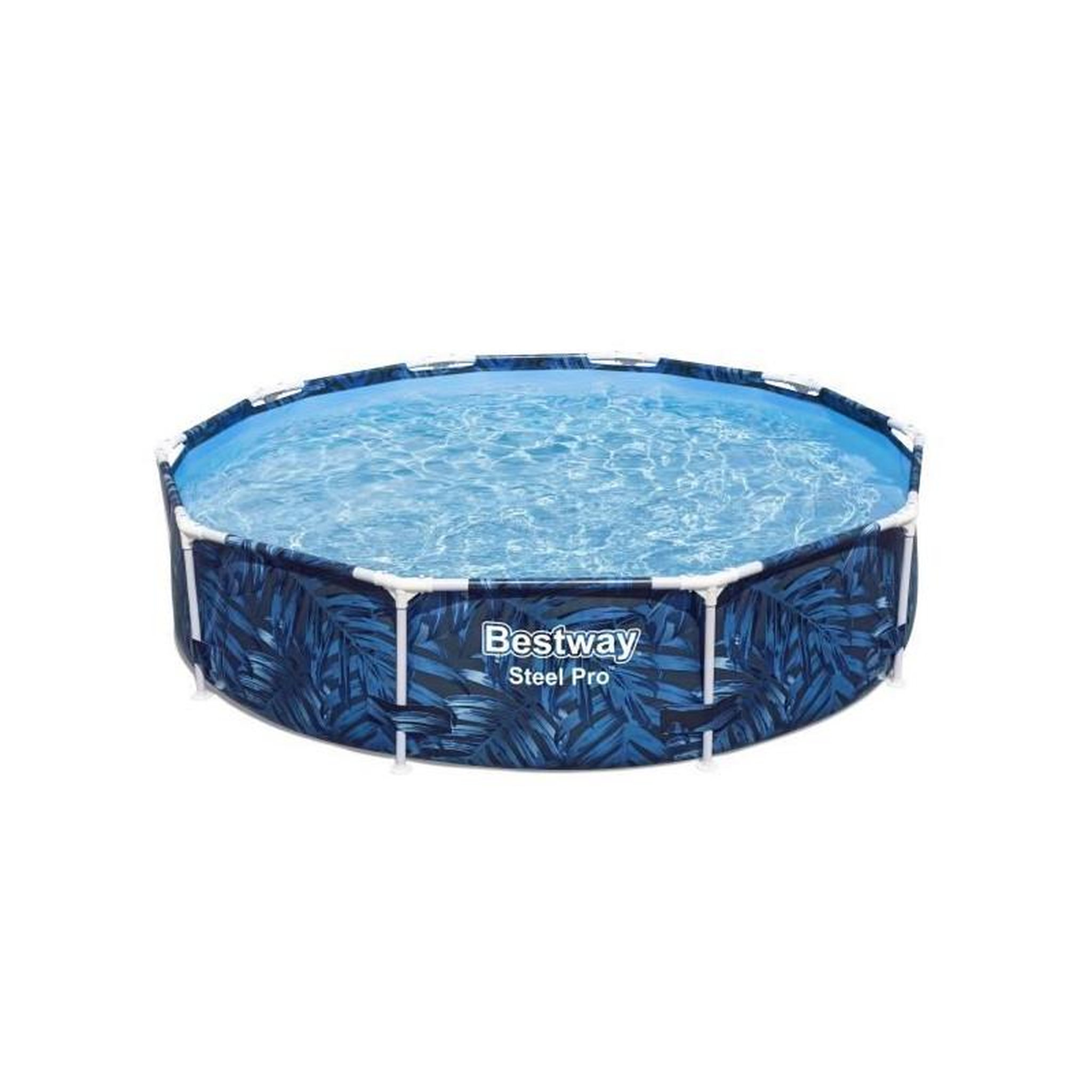 BESTWAY Piscine hors sol tubulaire BESTWAY - Steel Pro™ - 305 x 66 cm - Ronde