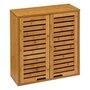 Voir la diapositive 1 : ATMOSPHERA Armoire de toilette bambou Sicela - 52 x H. 59 cm - Marron