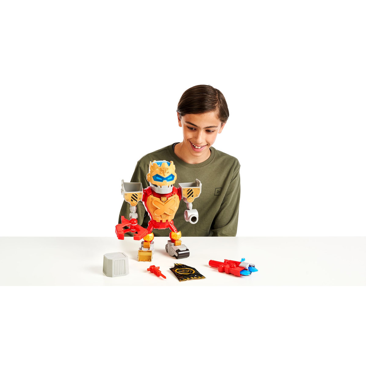 MOOSE TOYS Méga robot trésor X 40 cm