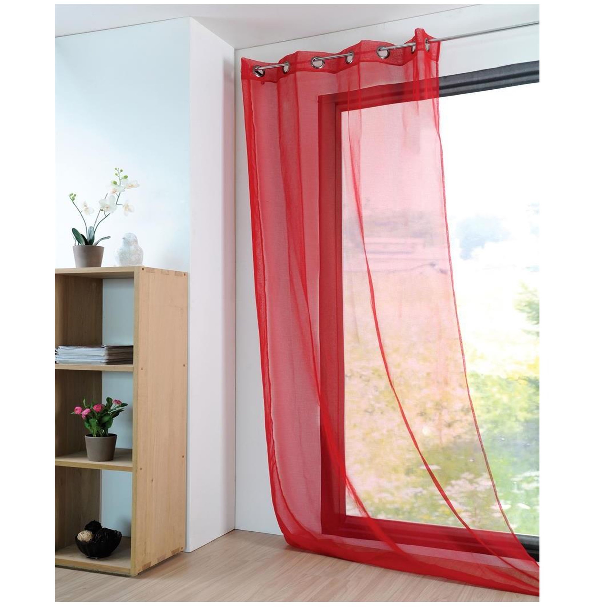 Voir la diapositive 2 : Eden Voilage uni collection mona design et moderne