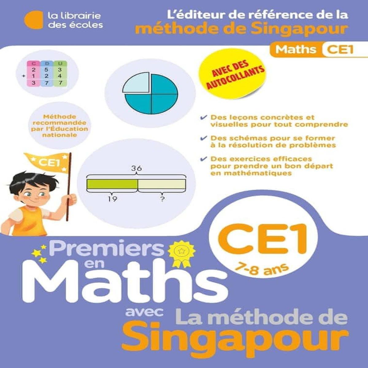 PREMIERS EN MATHS AVEC LA METHODE DE SINGAPOUR CE1, Foong Pui Yee