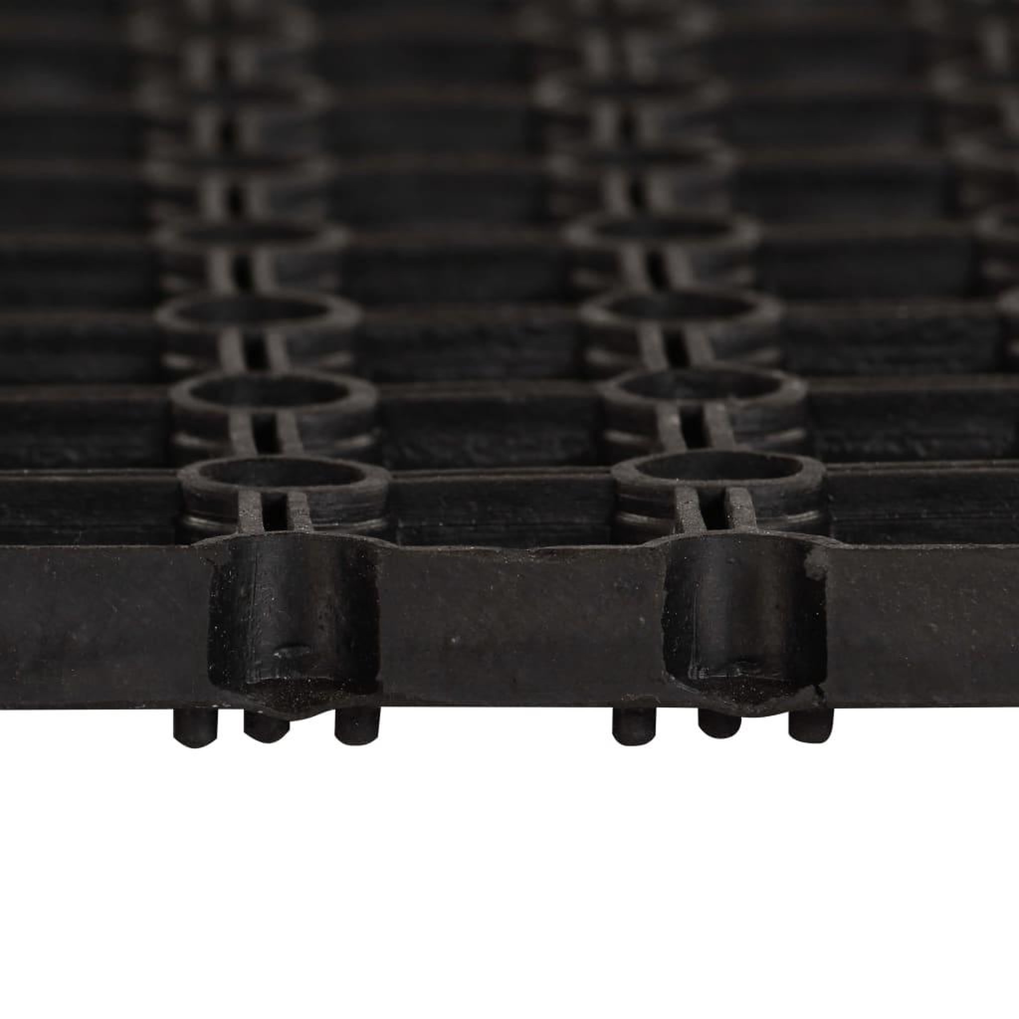 Voir la diapositive 2 : VIDAXL Tapis en caoutchouc 5 pcs 16 mm 40 x 60 cm