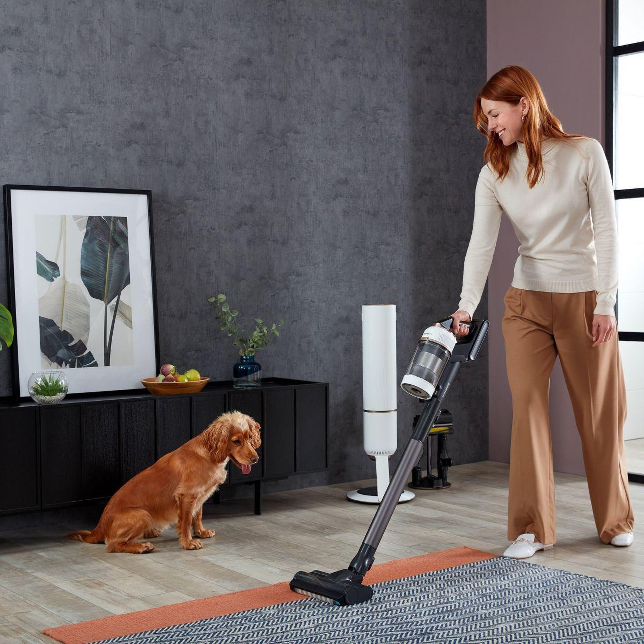 Voir la diapositive 5 : Samsung Aspirateur balai Bespoke Jet Plus complete VS20B95C43W