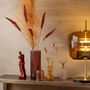 Voir la diapositive 2 : Paris Prix Vase Cylindrique en Verre  Joseph  28cm Bordeaux