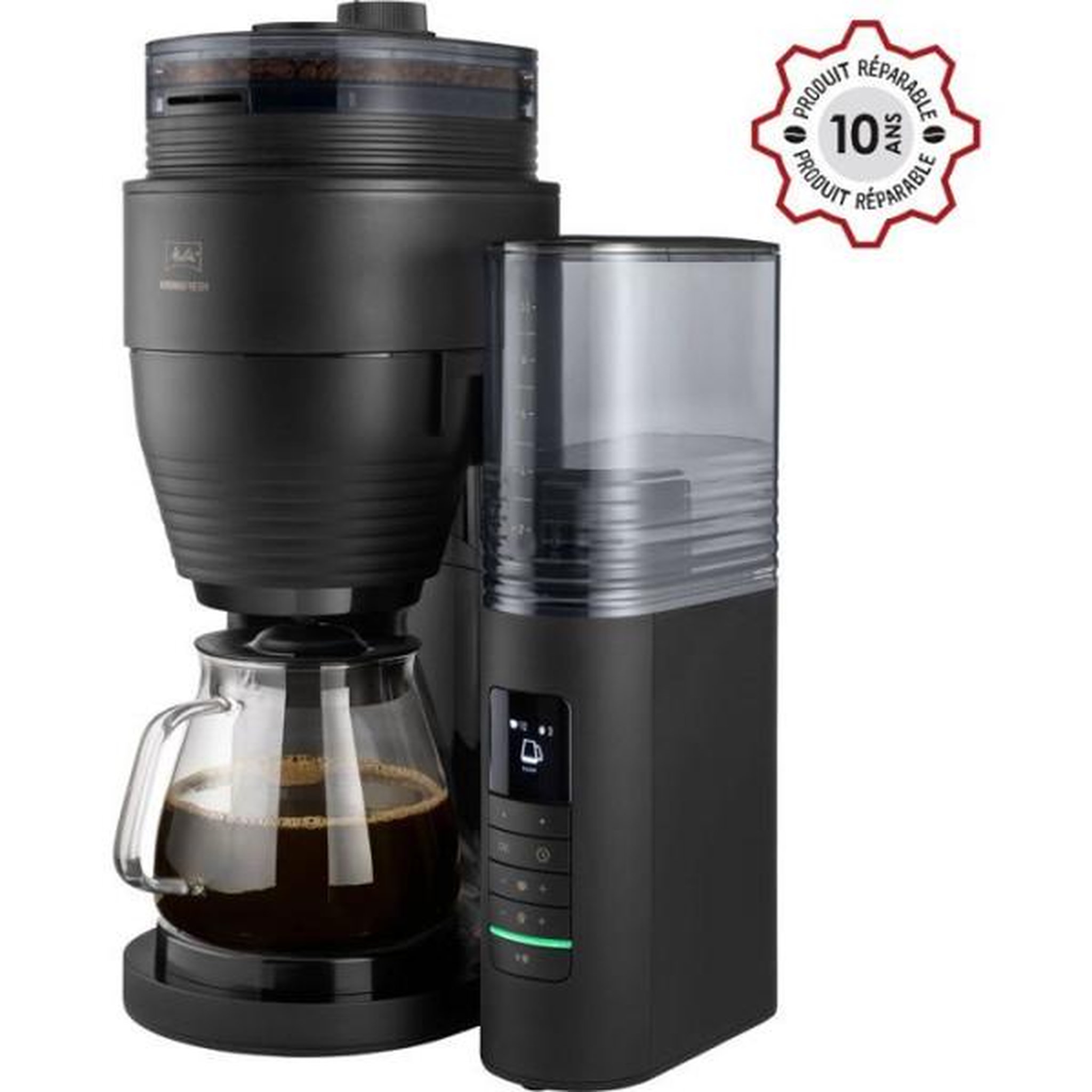 Voir la diapositive 6 : Melitta Cafetière filtre aromafresh glass pro 1030-01