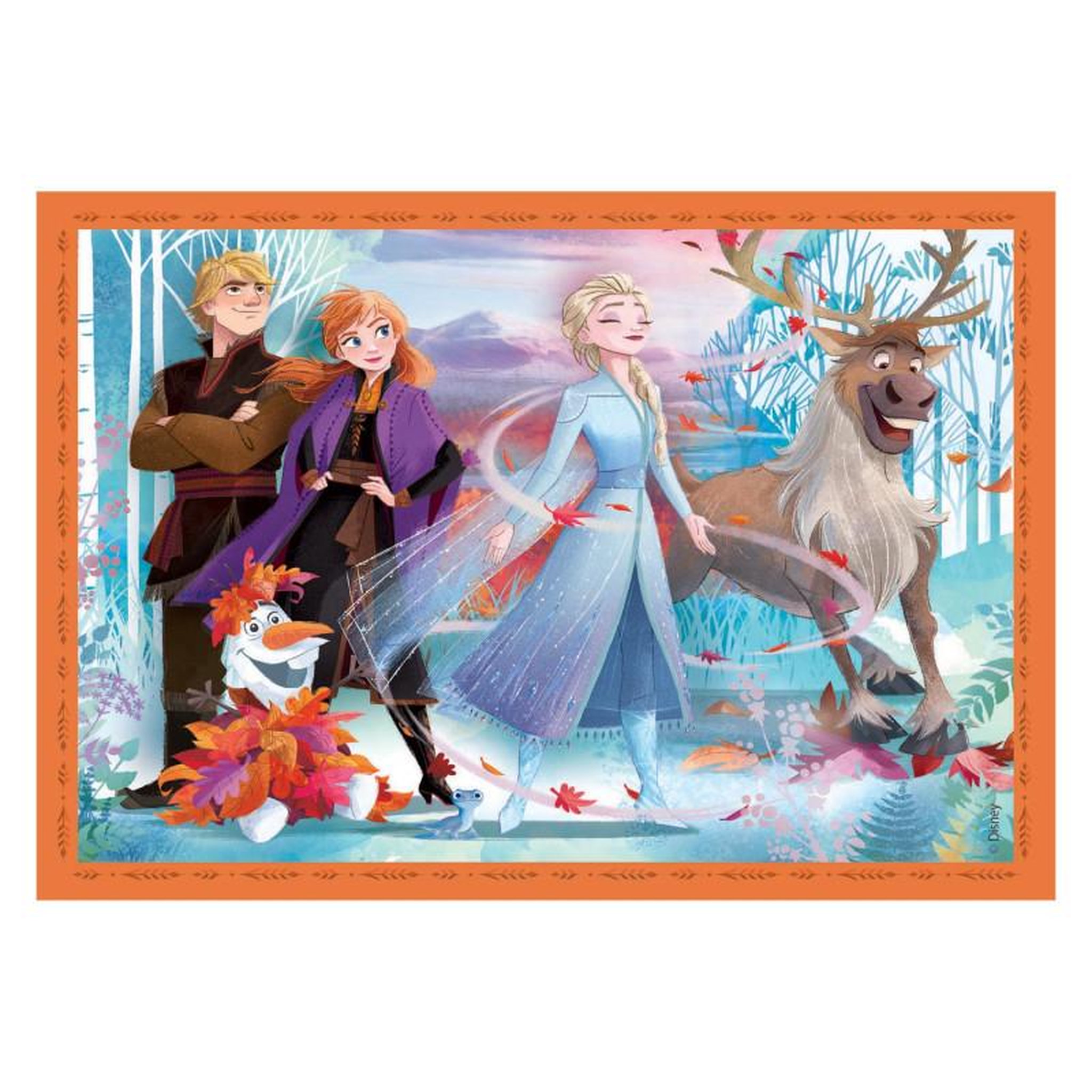 Voir la diapositive 4 : CLEMENTONI Clementoni Puzzles Disney Frozen, 4in1 21518