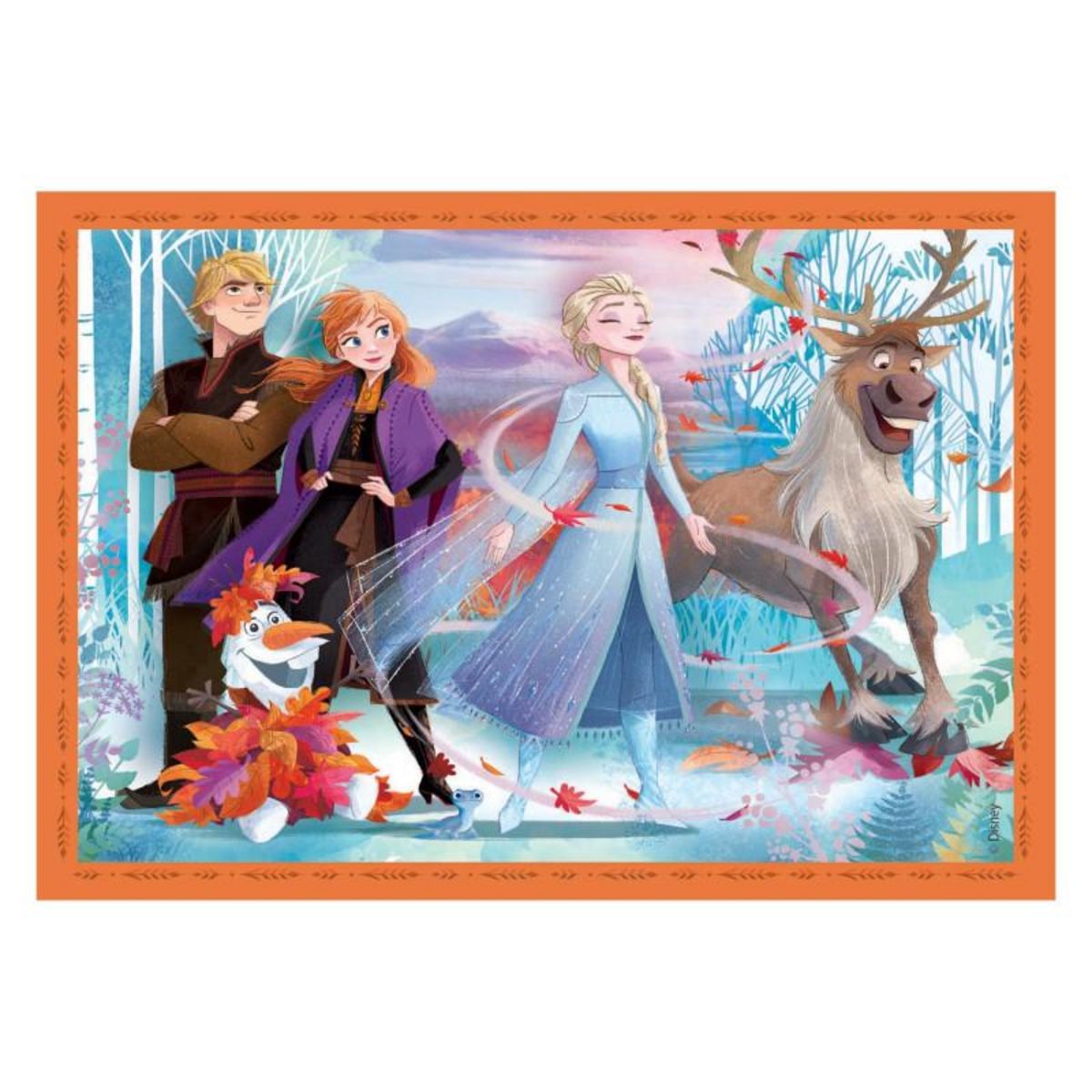 CLEMENTONI Clementoni Puzzles Disney Frozen, 4in1 21518
