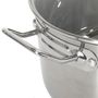 Voir la diapositive 6 : Paris Prix Faitout Avec Couvercle en Verre  Inox  24cm Argent