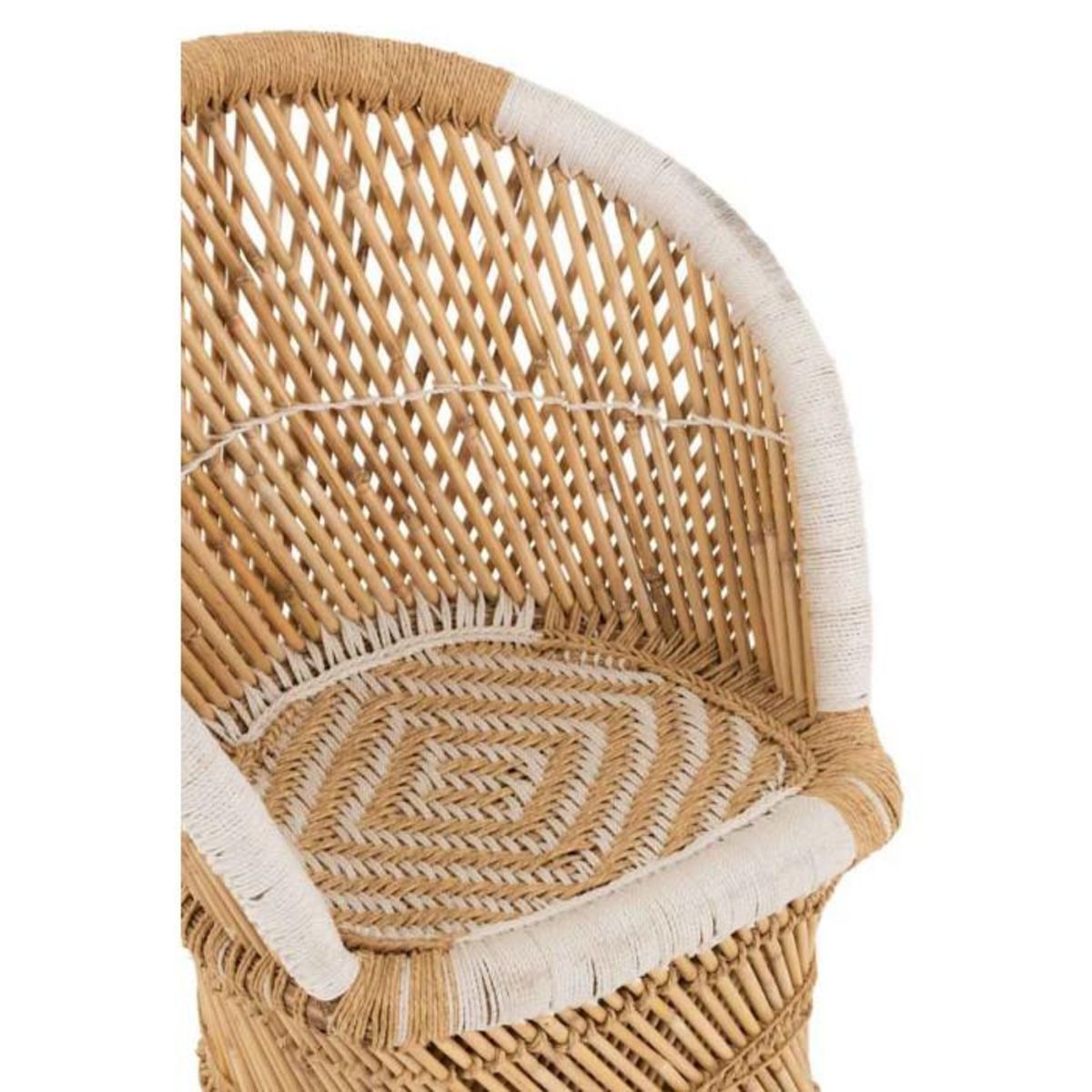 Paris Prix Fauteuil Enfant en Bambou  Smocla  78cm Naturel