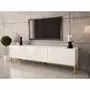 BEST MOBILIER Celeste - meuble tv - 190 cm - style contemporain -