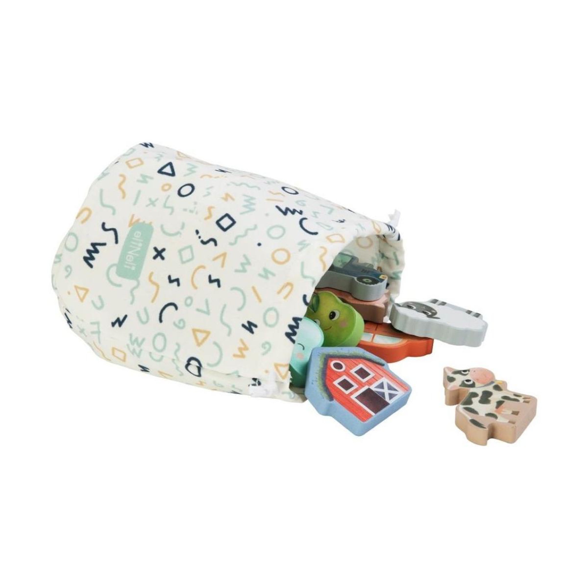 ELINELI Jeu tactile devine dans le sac ferme