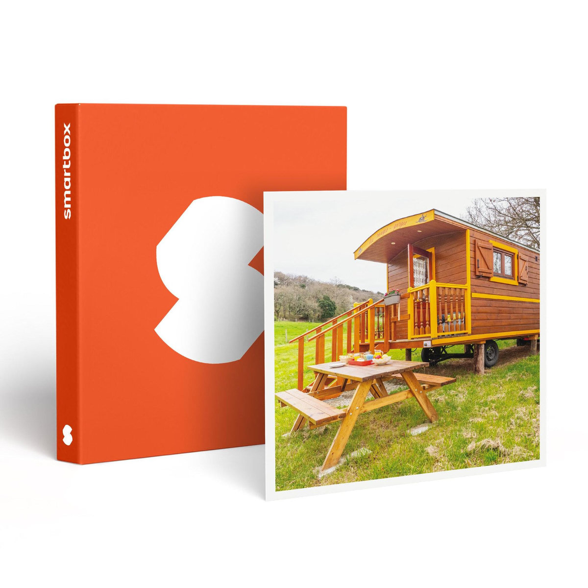 Smartbox 3 jours insolites en famille dans une roulotte près de Carcassonne - Coffret Cadeau Séjour