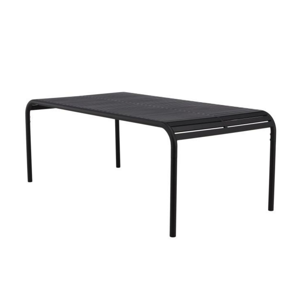Paris Prix Table de Jardin Design  Borneo  200cm Noir