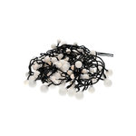 EDM Guirlande lumineuse sphérique EDM - style guinguette - lumière chaude - 120 ampoules LED - 14 m - 7