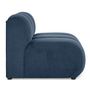 Voir la diapositive 5 : LISA DESIGN Debbie - module d'assise sans accoudoirs en tissu texturé